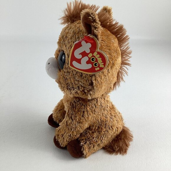 Ty Beanie Boos Harriet Horse 6" Plush Stuffed Animal Toy Silk 2017 with TAGS - Picture 3 of 7